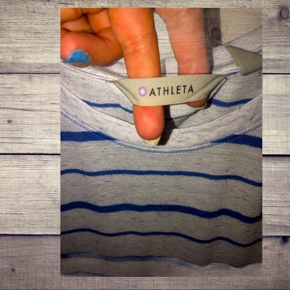 Athleta Striped Asana Tank - Picture 8 of 9
